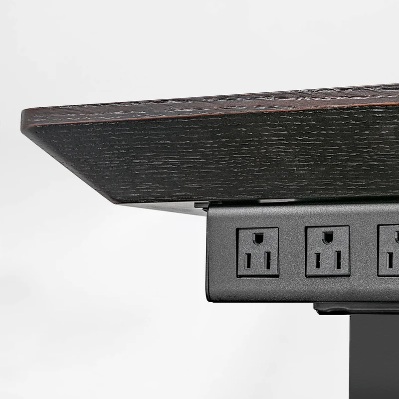 Zen Classic Executive Standing Desk with Cabinets (86"x39")