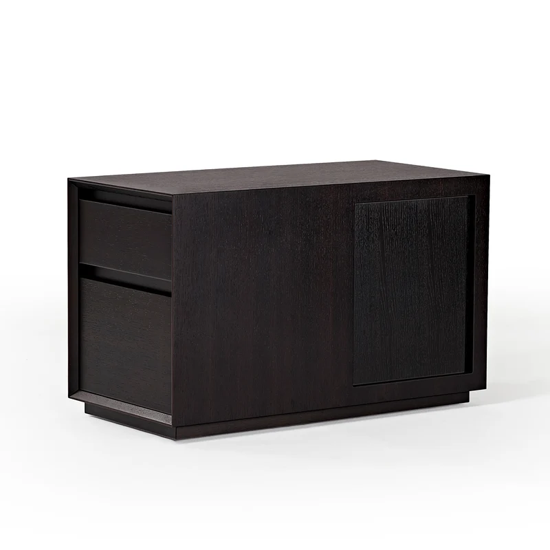 Zen Classic Executive Standing Desk with Cabinets (86"x39")