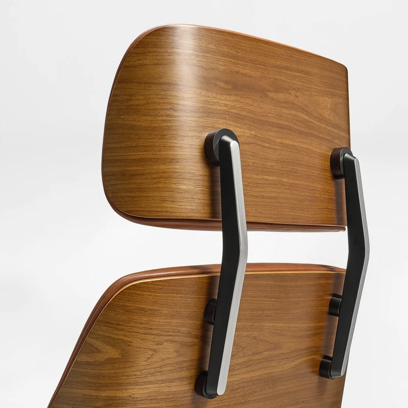 Mathias Leather Executive Chair with Ottoman