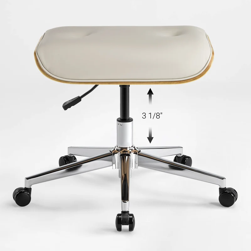 Mathias Leather Executive Chair with Ottoman
