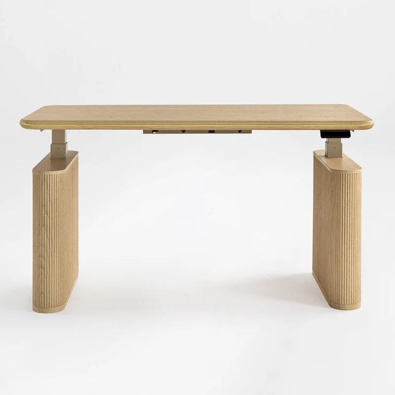 Opal Aurelia Fluted Standing Desk (60"x29")