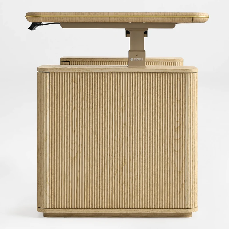 Opal Aurelia Fluted Standing Desk (60"x29")