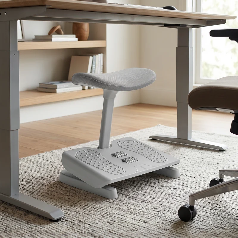 Dual-Level Ergonomic Office Foot Rest