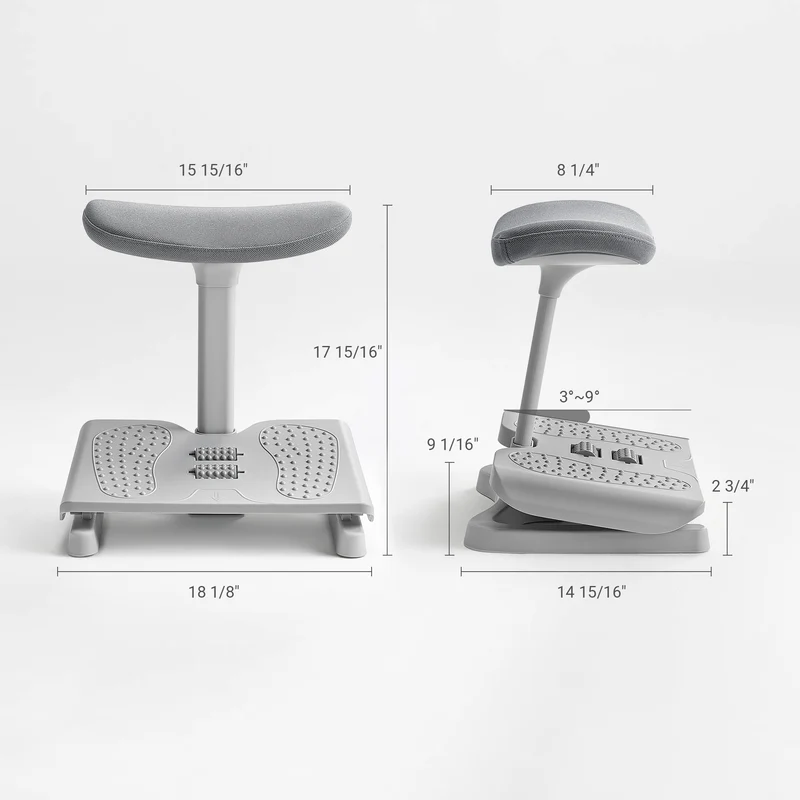 Dual-Level Ergonomic Office Foot Rest