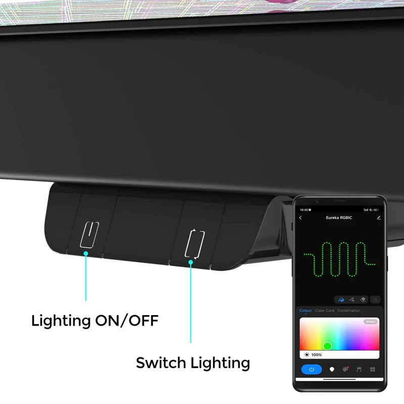 Height-Adjustable Illuminated Panel CPU Cart
