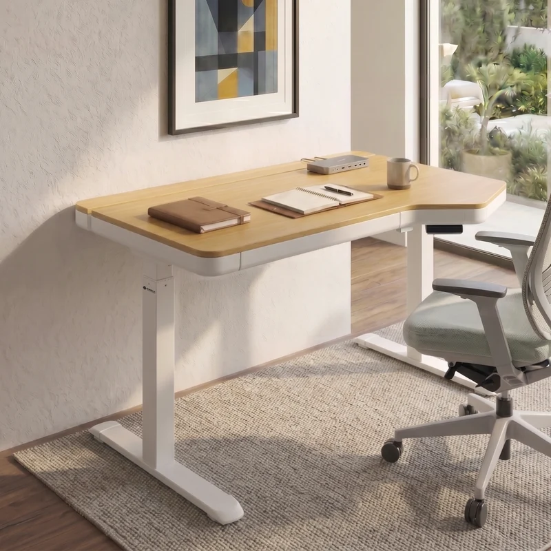 Prime Electric Standing Desk with RGB Lighting (55"x34")