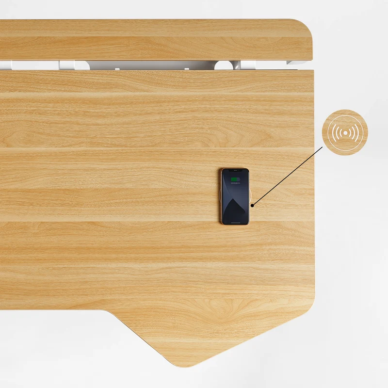 Prime Electric Standing Desk with RGB Lighting (55"x34")