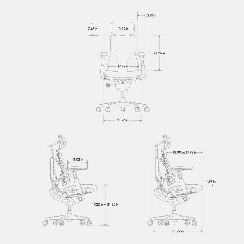 LiberNovo Omni, Ergonomic Office Chair