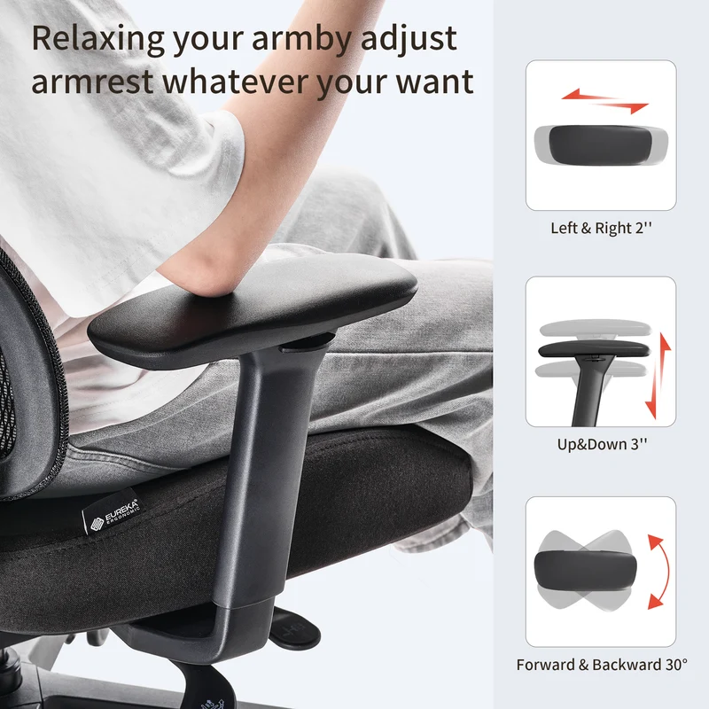 Lark, Adjustable Lumbar Ergonomic Office Chair