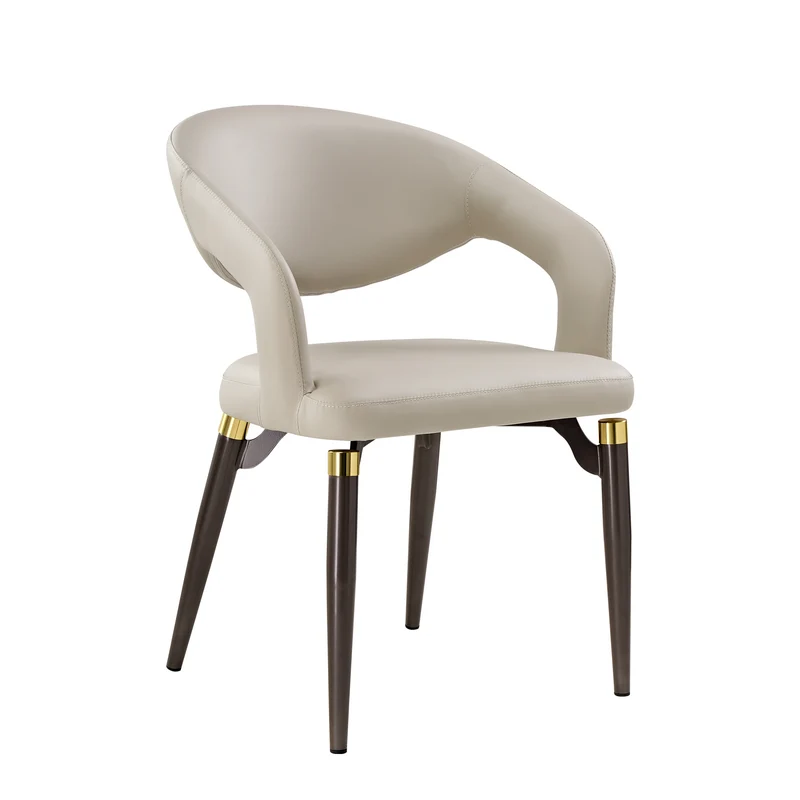 Chantilly Leather Dining Chairs, set of 2