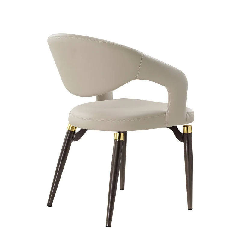 Chantilly Leather Dining Chairs, set of 2
