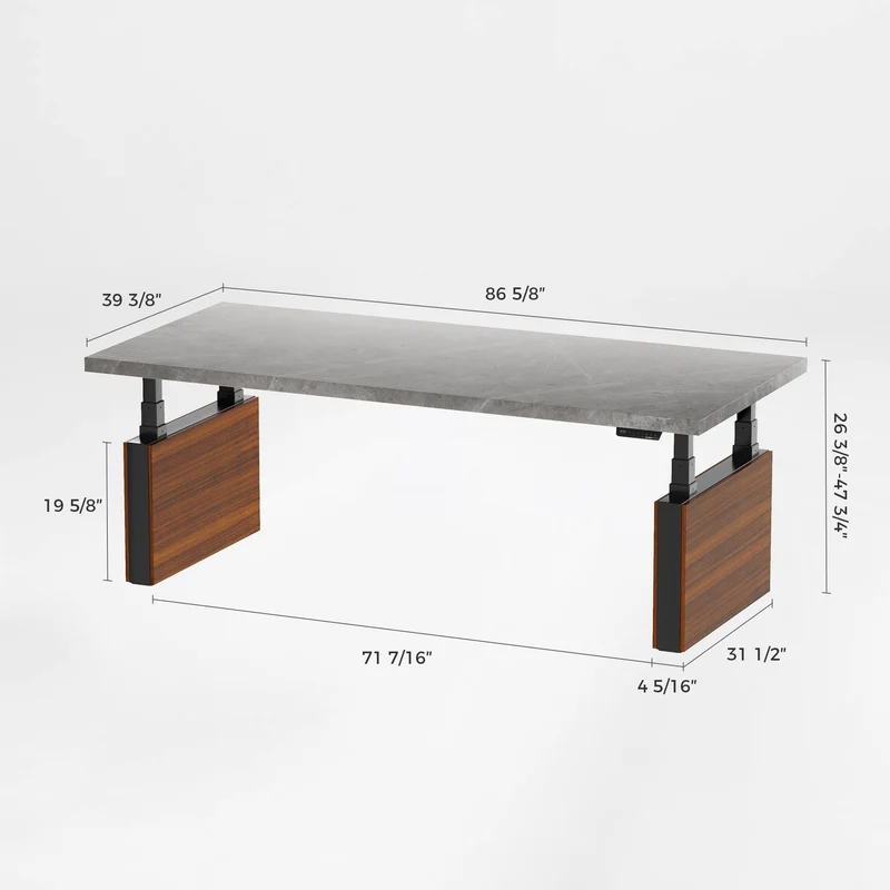 Zen Pro Executive Standing Desk (86"x39")