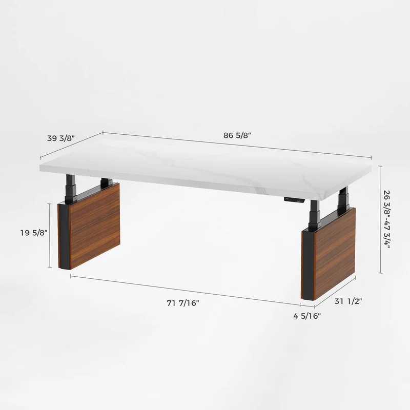 Zen Pro Executive Standing Desk (86"x39")