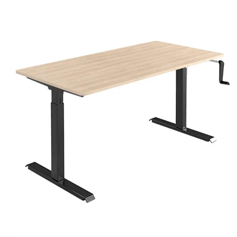Höhenverstellbarer Schreibtisch manuell MO Casa Mo One Plus per Kurbel - 70 kg Maximalbelastung