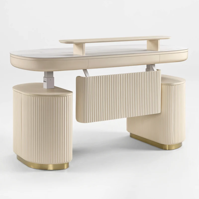 Opal Desk Modesty Panel
