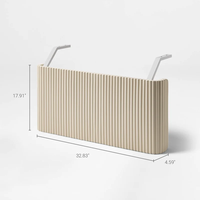 Opal Desk Modesty Panel