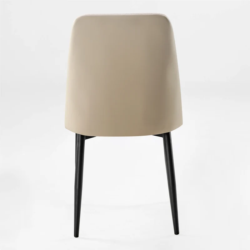 Chester, Upholstered Dining Side Chairs Set of 2, Off-white