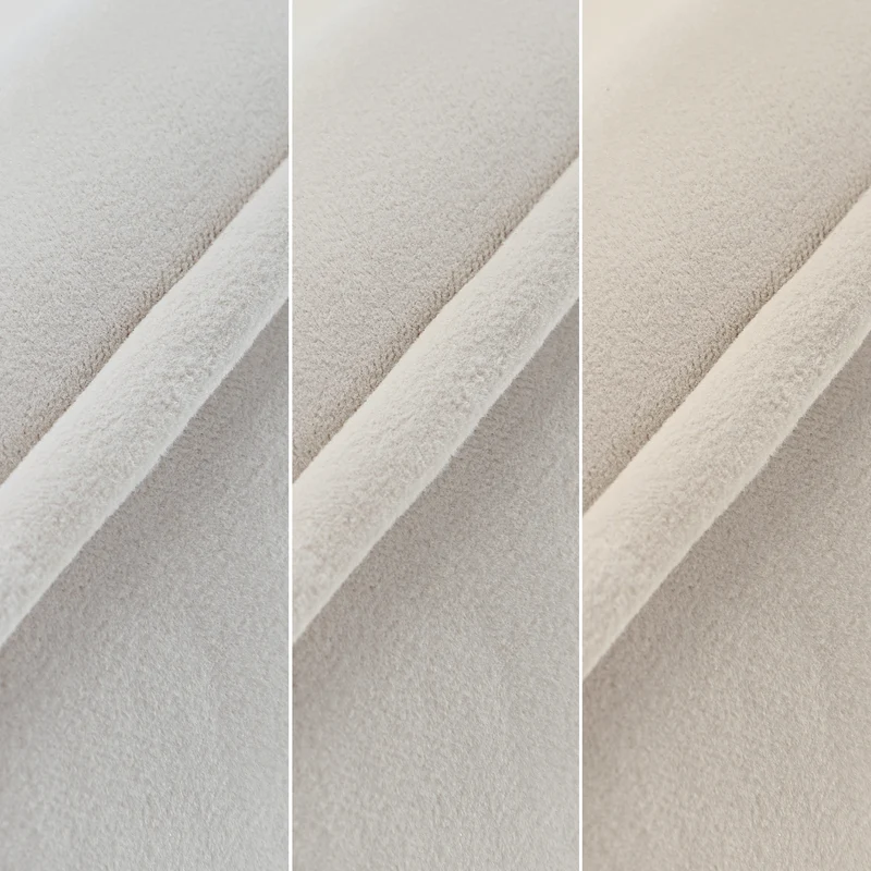 Shanean, Velvet Dining Chair 1 PC, Off-White