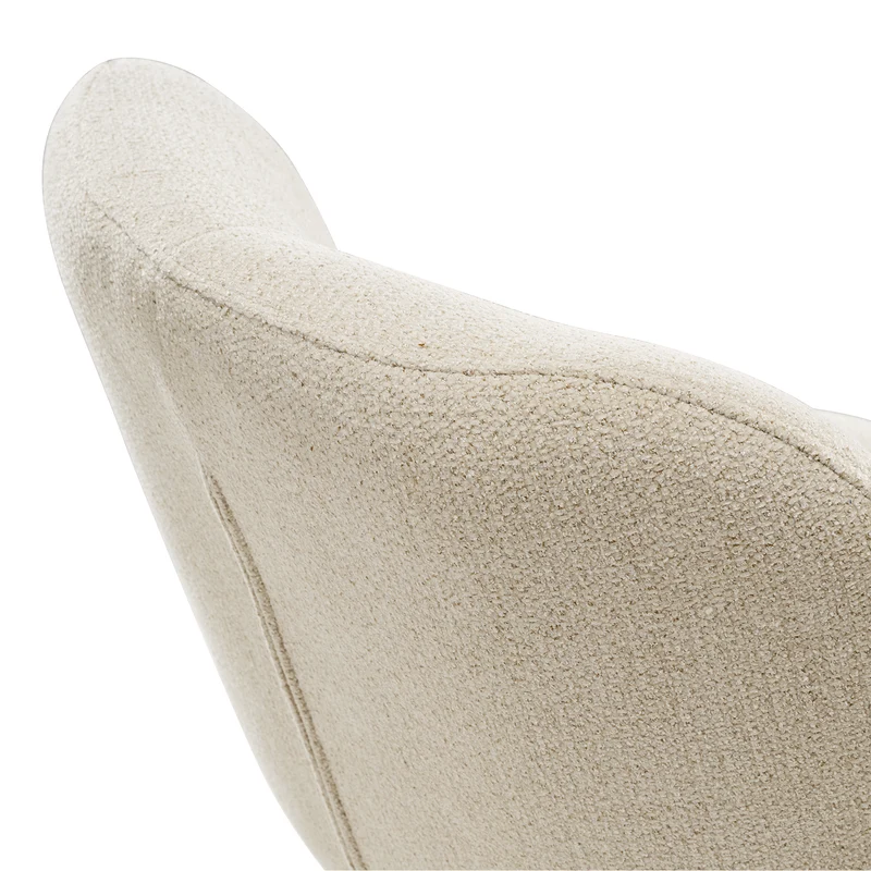 Sage, Upholstered Dining Side Chairs Set of 2, Off-White