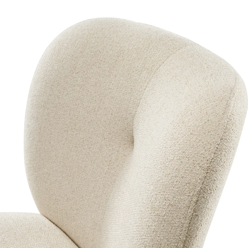 Sage, Upholstered Dining Side Chairs Set of 2, Off-White