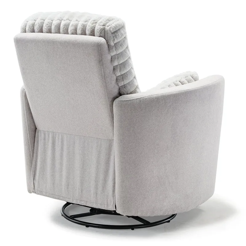 Lucia,Swivel Rocking Manual Recliner