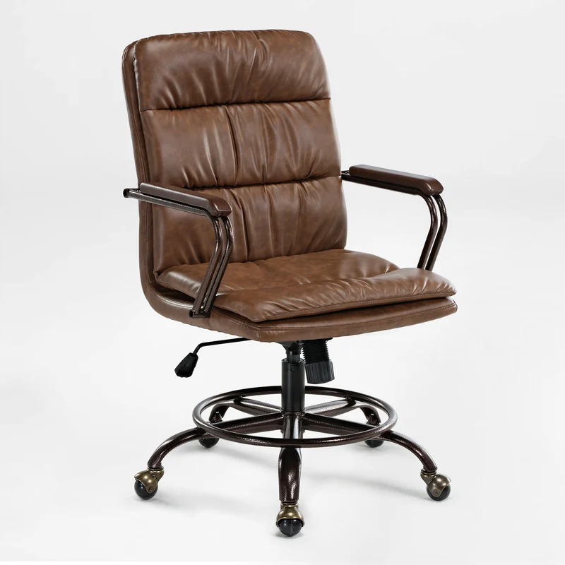 Regal, PU Leather Home Office Chair