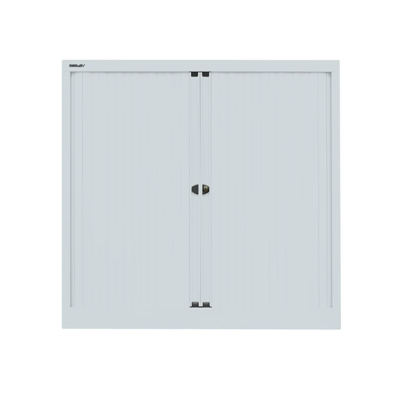 EuroTambour Rollladenschrank|2 Fachböden für 2,5 Ordnerhöhen, Breite 1200 mm