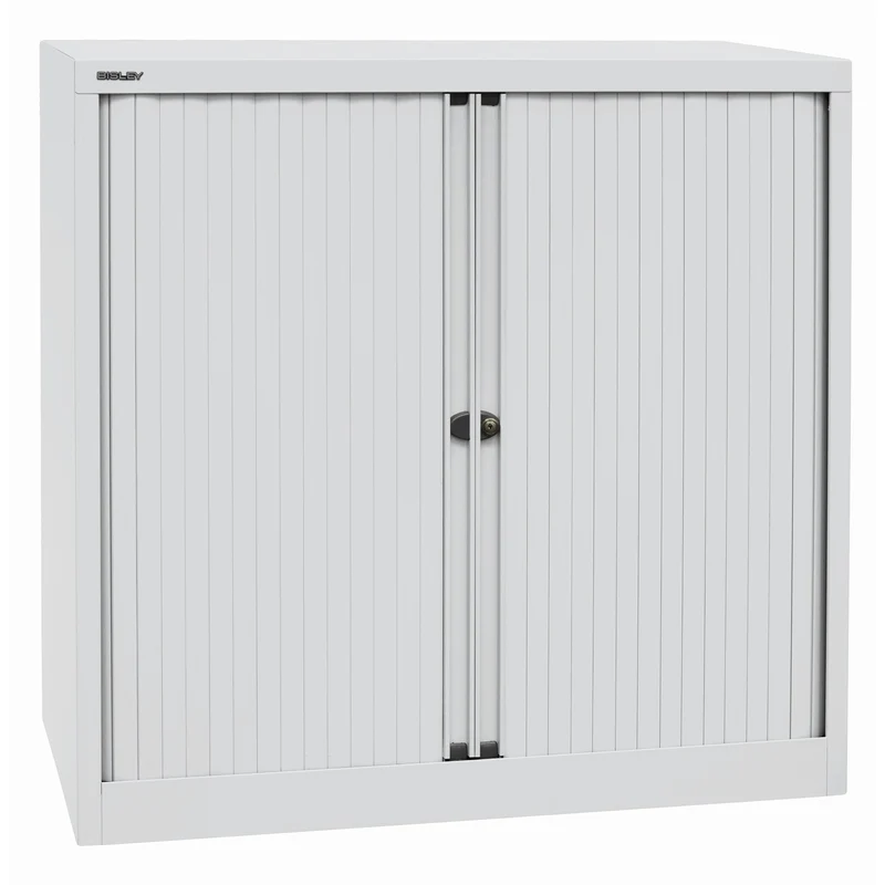 EuroTambour Rollladenschrank|2 Fachböden für 2,5 Ordnerhöhen, Breite 1000 mm