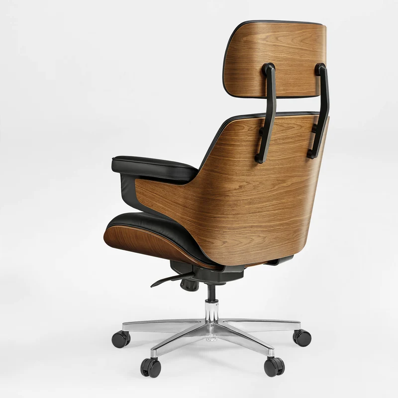 Executive Office Set: Ark EL Standing Desk & Executive Office Chair