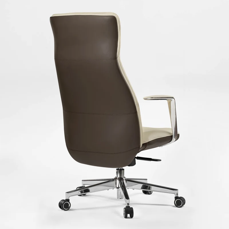 Executive Office Set: Ark EL Standing Desk & Executive Office Chair