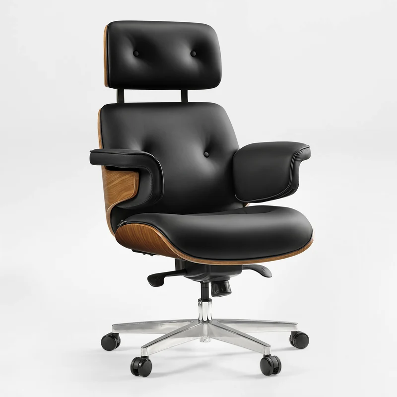 Executive Office Set: Ark Standing Desk & Premium Executive Chair
