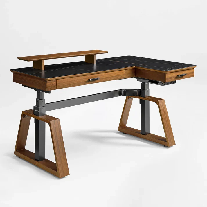 Executive Office Set: Ark Standing Desk & Premium Executive Chair