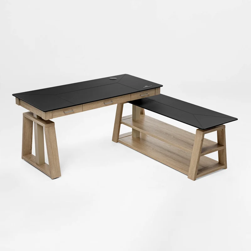 Executive Office Set: Ark EX Standing Desk, Chair & Storage