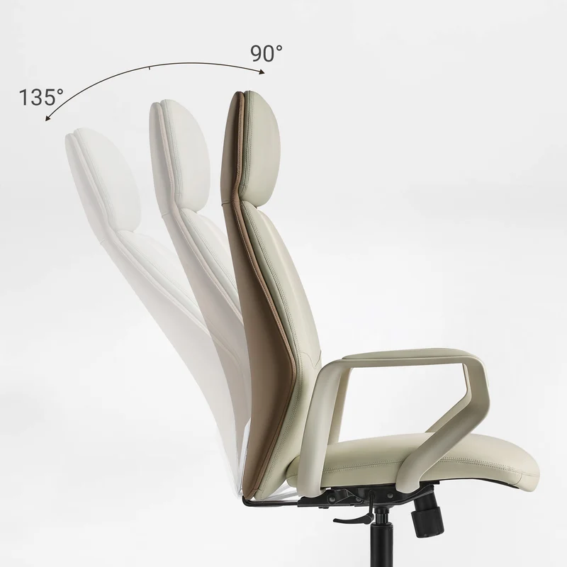 Aric, Faux Leather Executive Office Chair