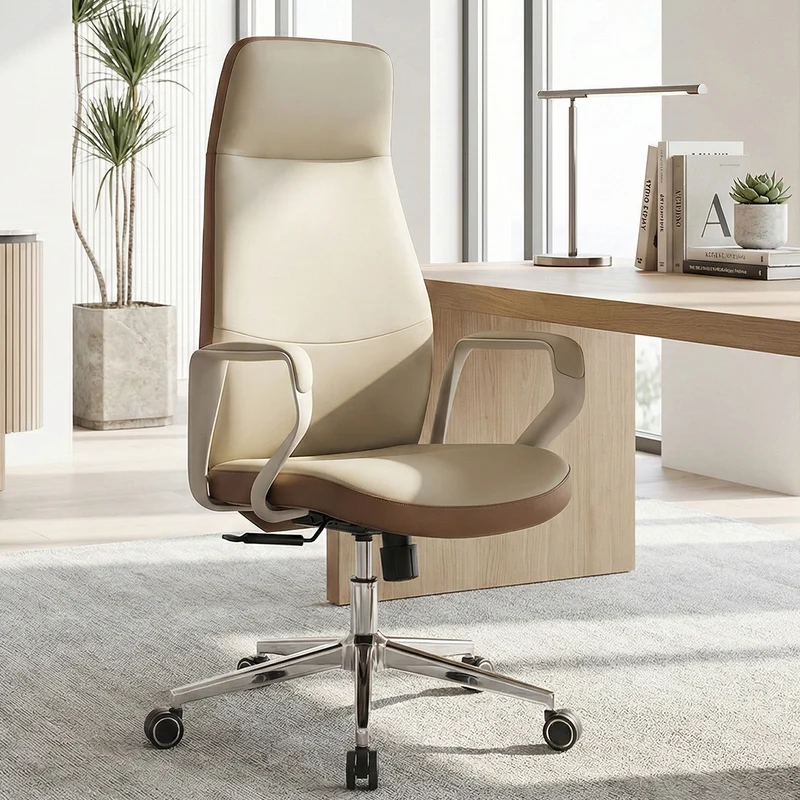 Clara, Faux Leather Executive Ergonomic Office Chair