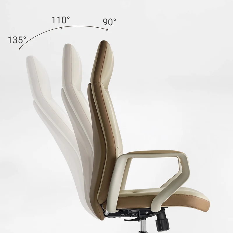 Clara, Faux Leather Executive Ergonomic Office Chair