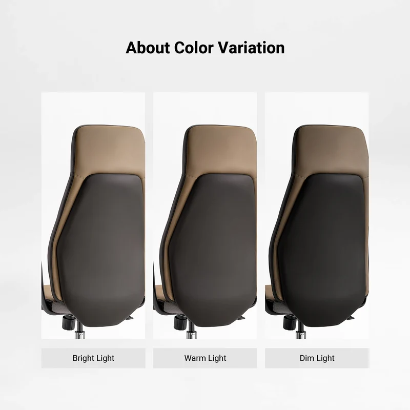 Clara, Faux Leather Executive Ergonomic Office Chair