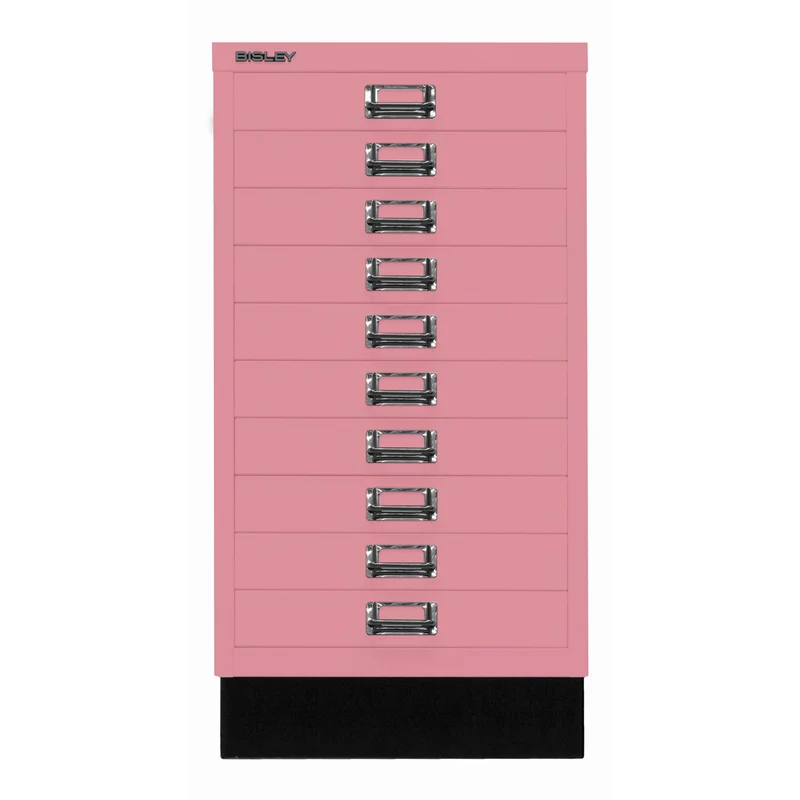 Bisley MultiDrawer™ | Inkl. Sockel, DIN A3, 10 Schubladen