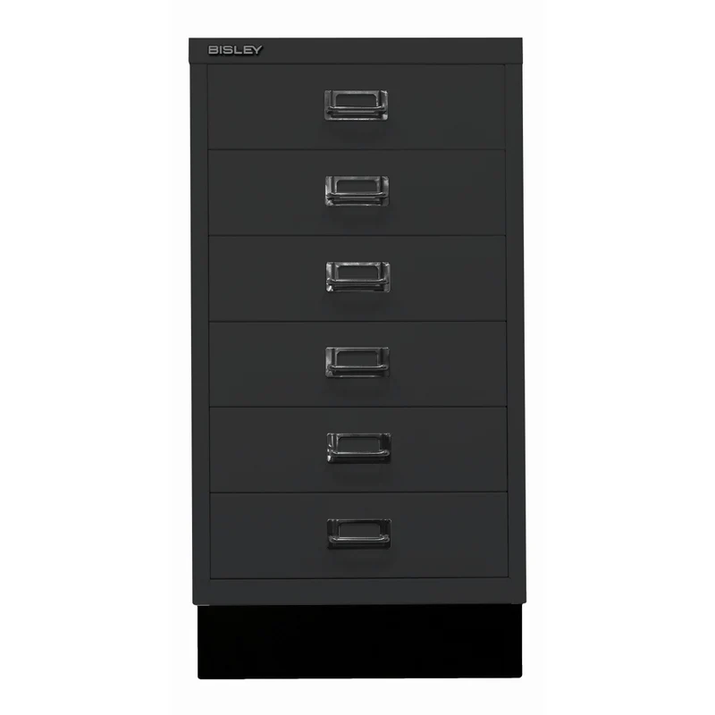 Bisley MultiDrawer™ | Inkl. Sockel, DIN A3, 6 Schubladen