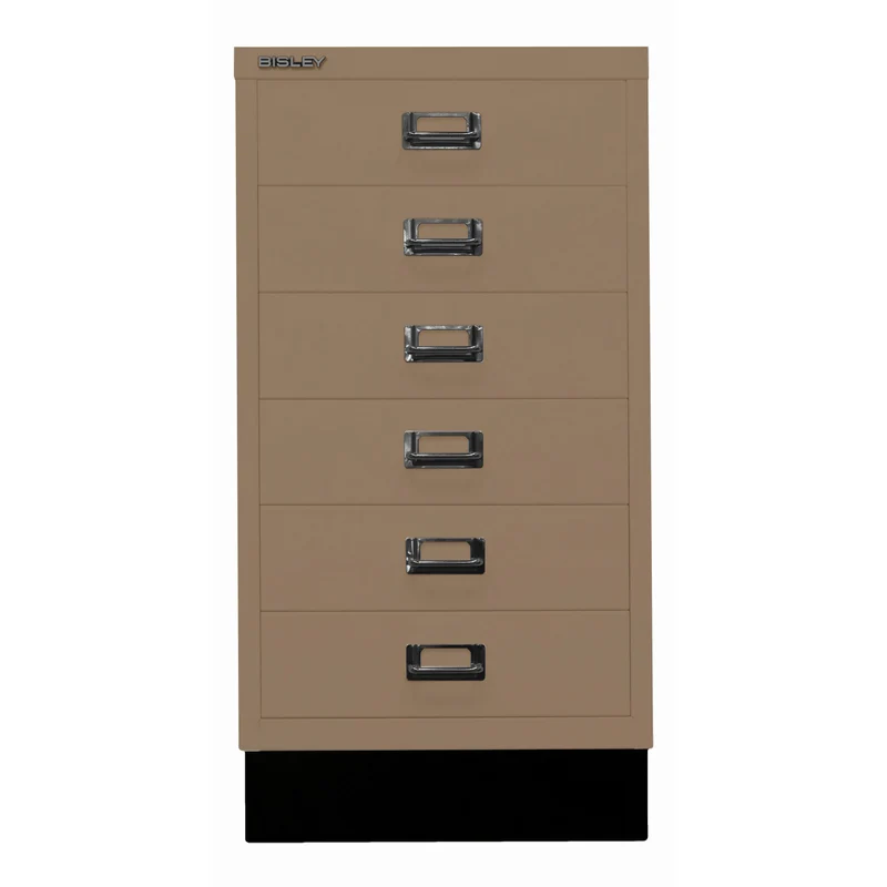 Bisley MultiDrawer™ | Inkl. Sockel, DIN A3, 6 Schubladen