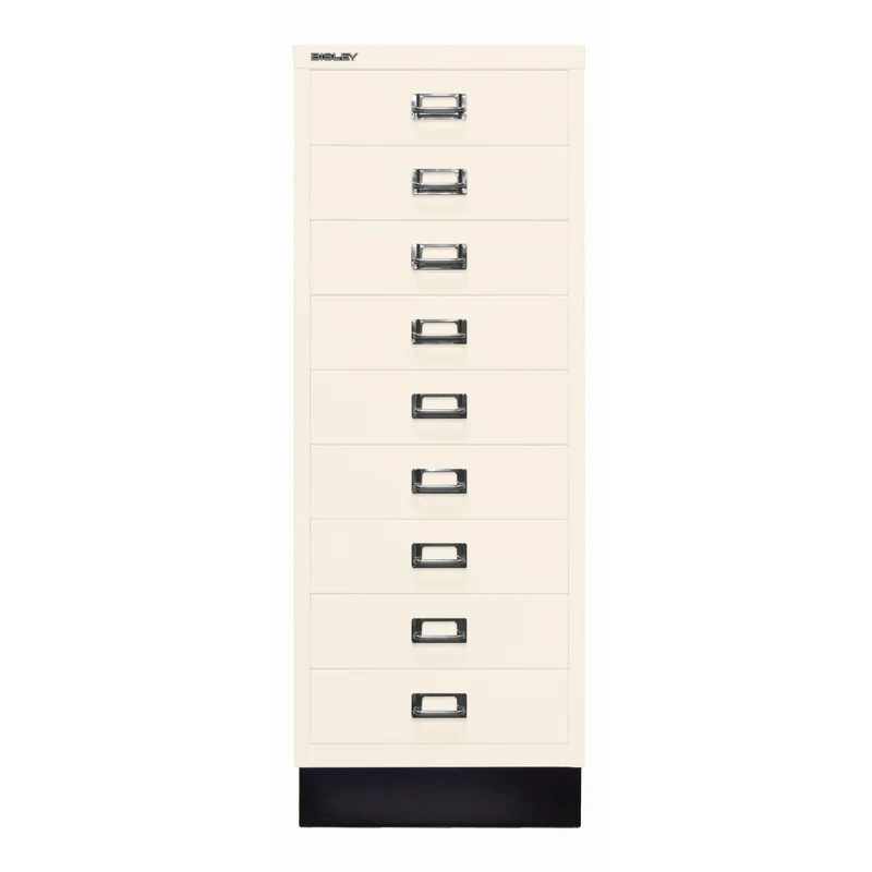 Bisley MultiDrawer™ | Inkl. Sockel, DIN A3, 9 Schubladen
