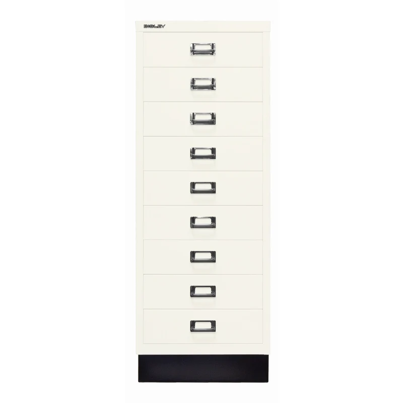 Bisley MultiDrawer™ | Inkl. Sockel, DIN A3, 9 Schubladen
