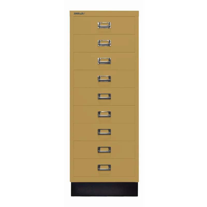 Bisley MultiDrawer™ | Inkl. Sockel, DIN A3, 9 Schubladen
