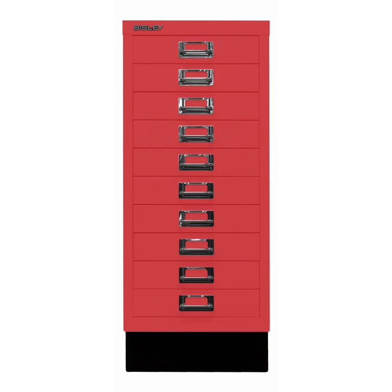 Bisley MultiDrawer™ | Inkl. Sockel, DIN A4, 10 Schubladen