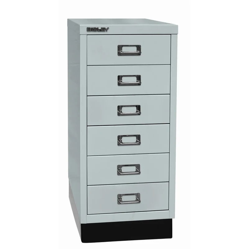 Bisley MultiDrawer™ | Inkl. Sockel, DIN A4, 6 Schubladen