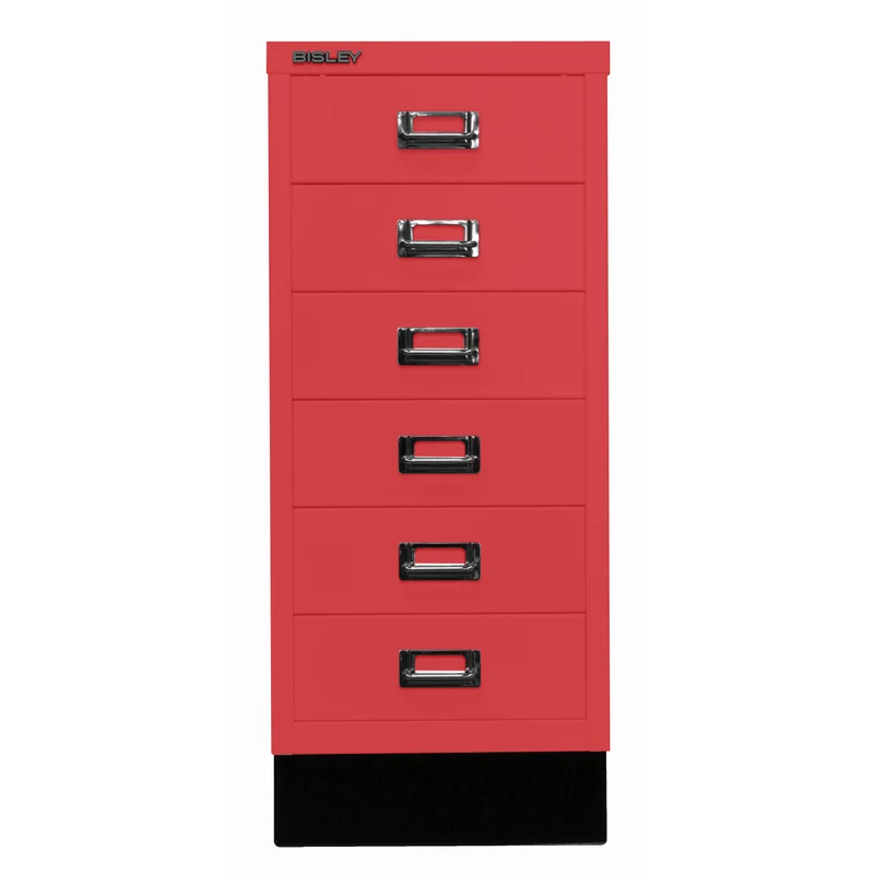 Bisley MultiDrawer™ | Inkl. Sockel, DIN A4, 6 Schubladen