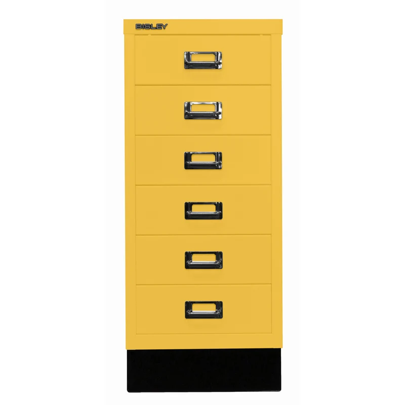 Bisley MultiDrawer™ | Inkl. Sockel, DIN A4, 6 Schubladen