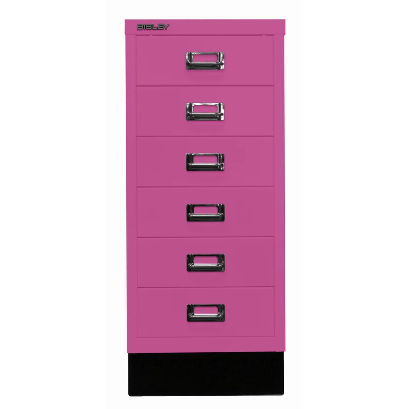 Bisley MultiDrawer™ | Inkl. Sockel, DIN A4, 6 Schubladen
