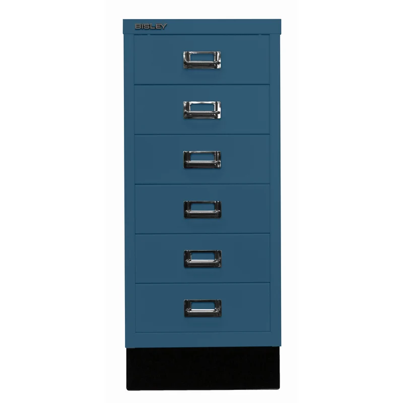 Bisley MultiDrawer™ | Inkl. Sockel, DIN A4, 6 Schubladen