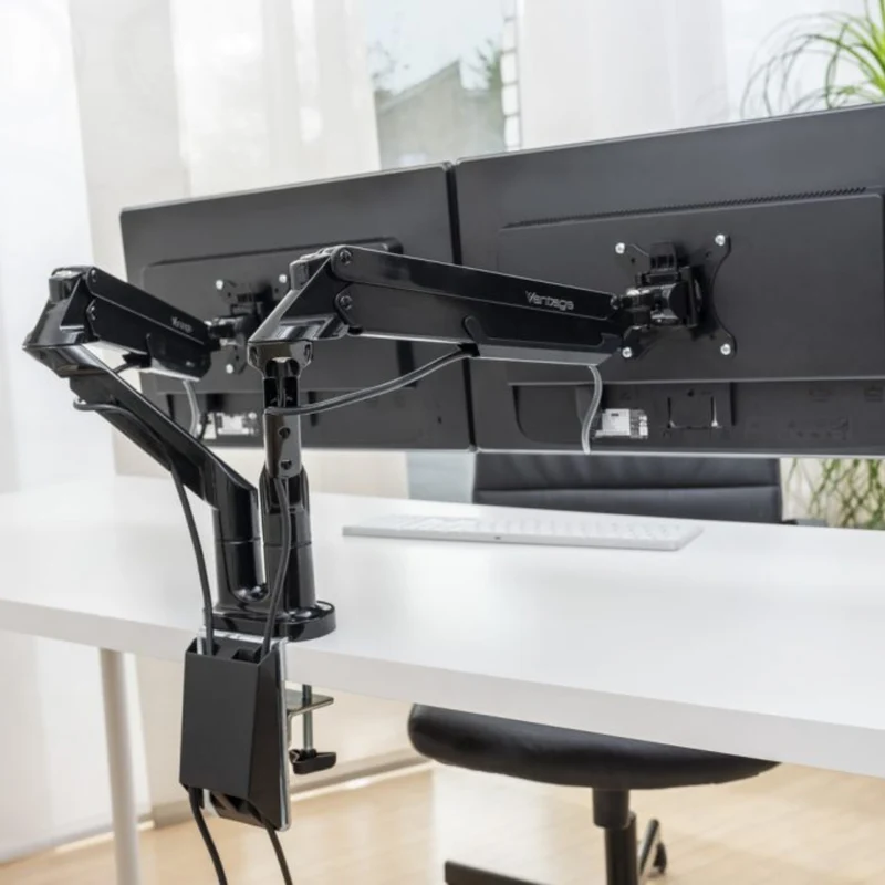 VANTAGE Premium Duo Doppel-Monitortragarm 17" bis 36"